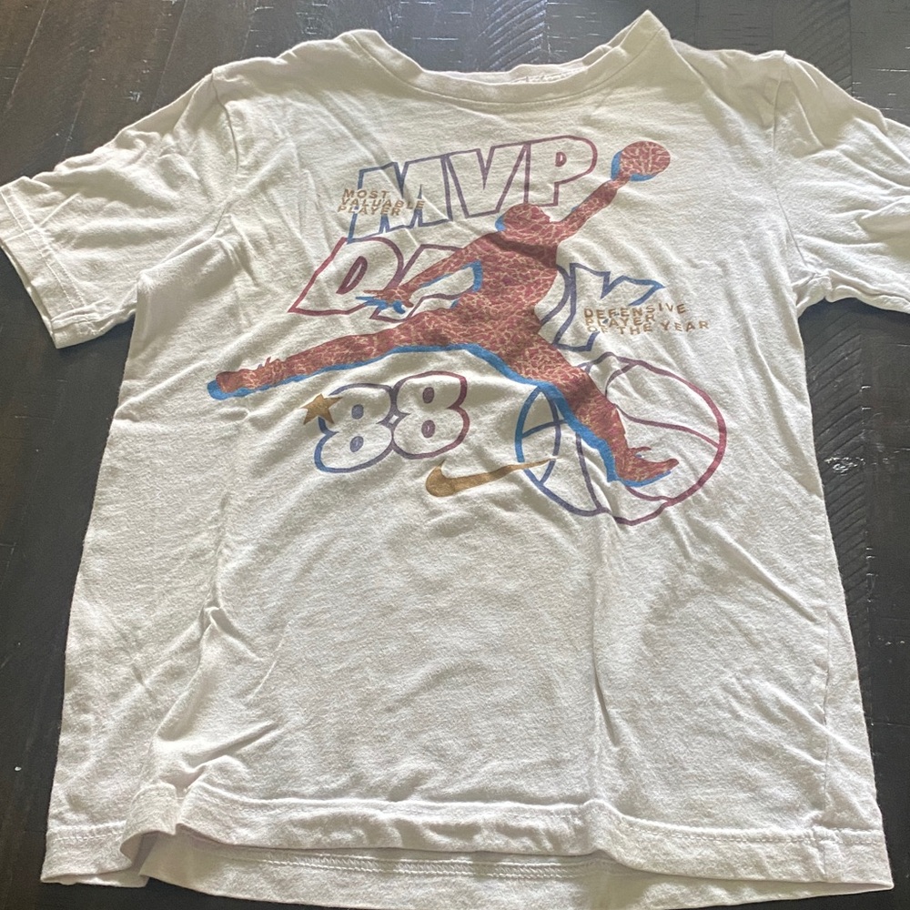 Nike Kids MVP Graphic Tee - White and Red